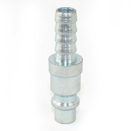 Interstate Pneumatics 3/8 Inch Industrial Steel Coupler Plug x 3/8 Inch Barb, PK 25 CPH663-25K